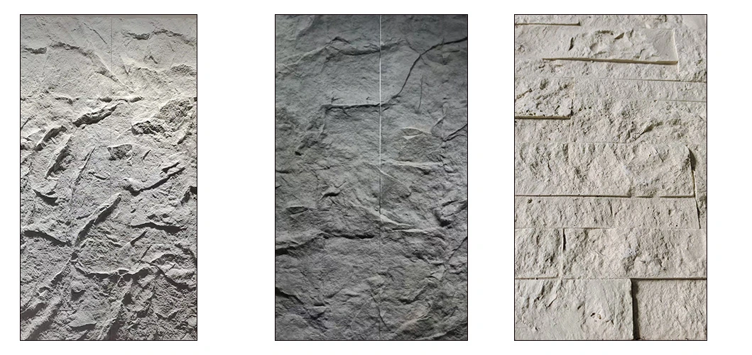 Polyurethane Beauty Cheap Decorative Wall Panel PU Molds for Artificial Stone Slate for Wall Cladding Wall Panel Faux Slate PU Stone Artificial Stone Wall Panel